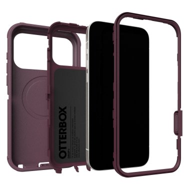OtterBox | Defender Pro w/MagSafe iPhone 17 Pro Max + Camera Control Case - Purple Mystery | 77-98434