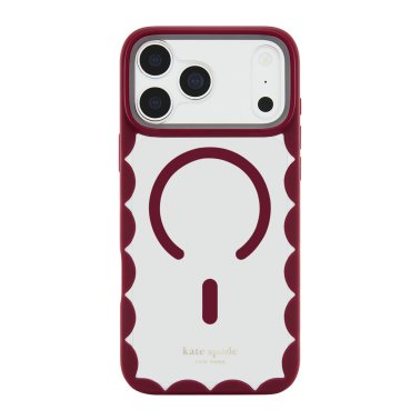 Kate Spade | Scallop MagSafe iPhone 18 Pro/17 Pro - Cherry Glaze | KS061180