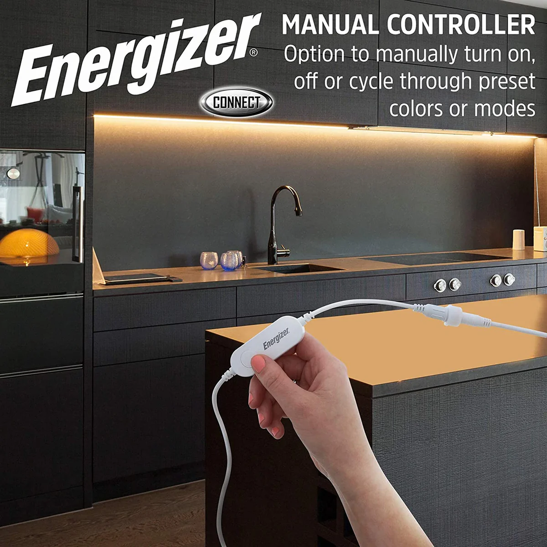 Energizer | Wi-Fi 5M LED Strip - White & Mutli Color | EOS22001WHT