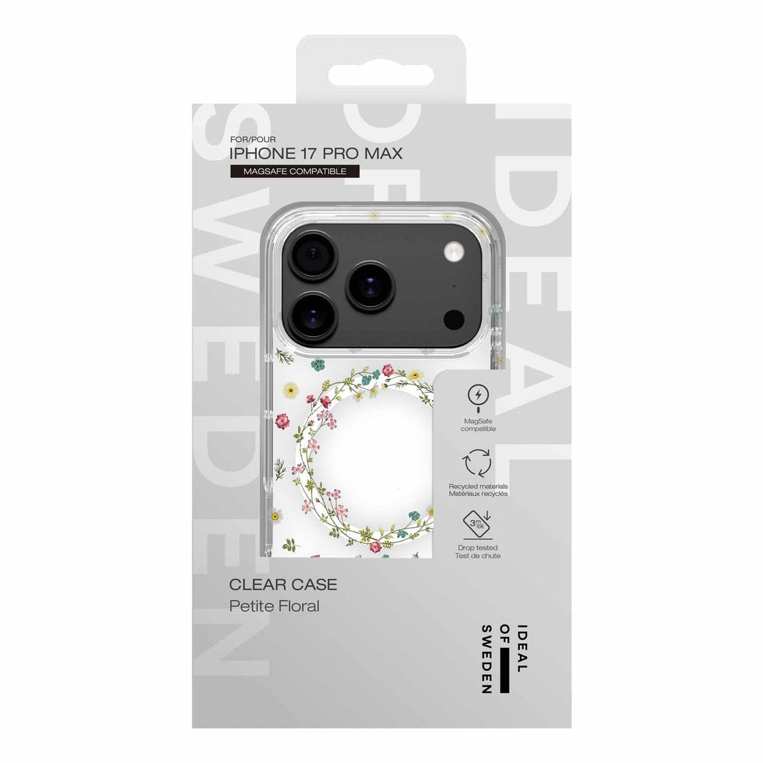 Ideal of Sweden | Clear MagSafe Case iPhone 18 Pro Max /17 Pro Max - Petite Floral | IDCLCMSI2667P507