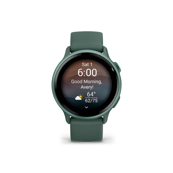 Garmin | vívoactive® 6 GPS Smartwatch and Fitness Tracker - Jasper Green | CE010-02985-02