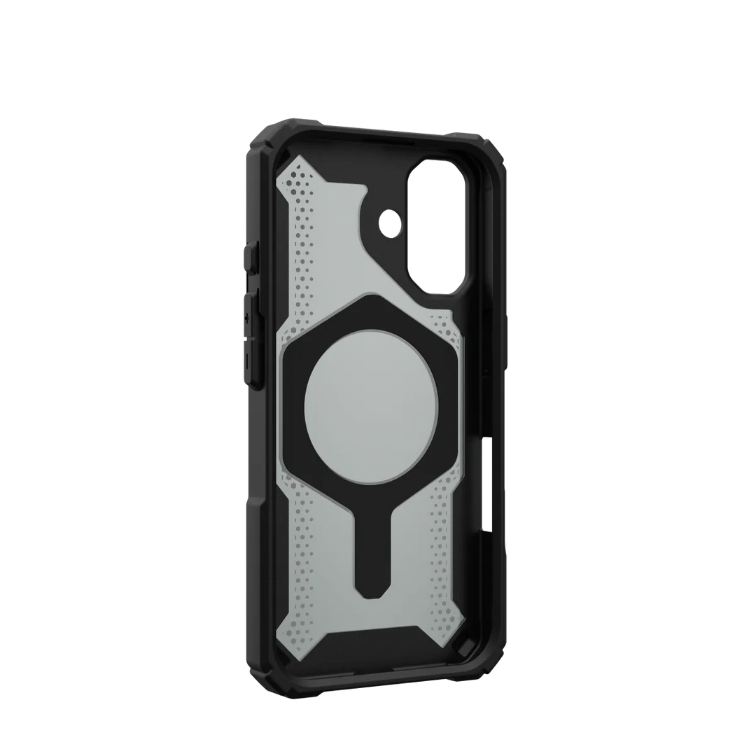 //// UAG | Plasma XTE Kickstand MagSafe Case iPhone 16 - Black/Orange | 15-13189