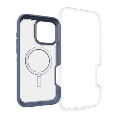 OtterBox | Defender XT Pro w/ MagSafe Case iPhone 16 Pro Max - Clear Blue Mountain Storm | 77-96109
