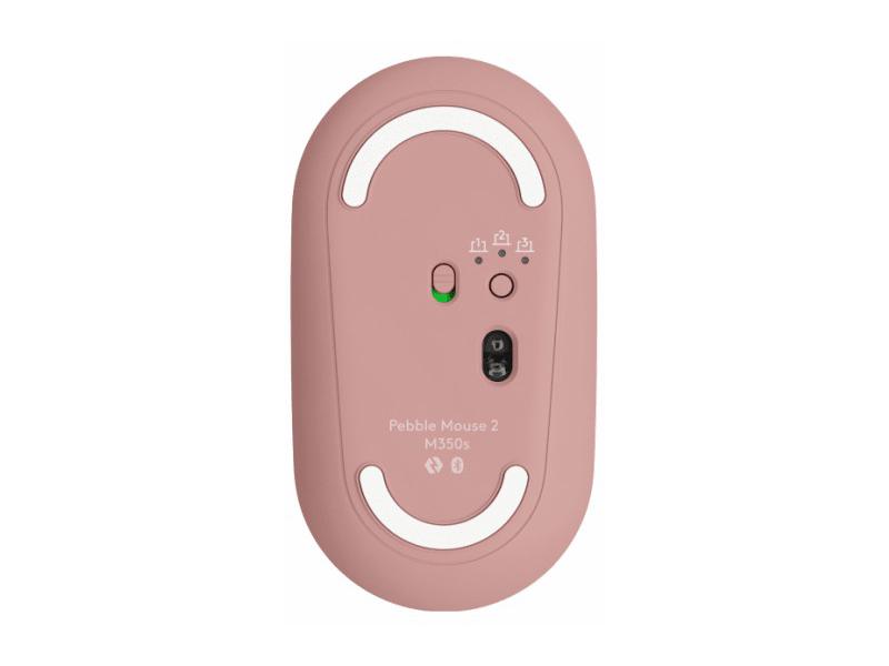 Logitech | Pebble 2 Wireless Keyboard and Mouse Combo - Tonal Rose | 920-012199
