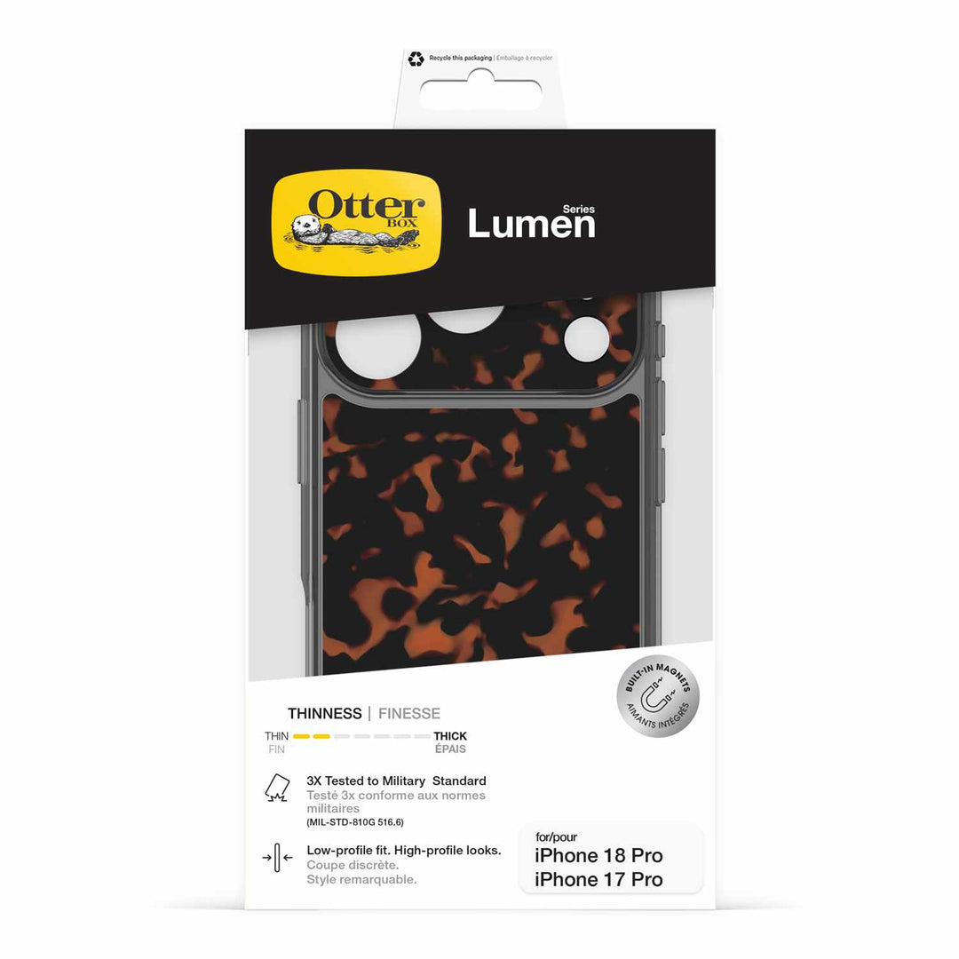 Otterbox | Lumen MagSafe Case iPhone 18 Pro/17 Pro  - Tortoise | 77-001138