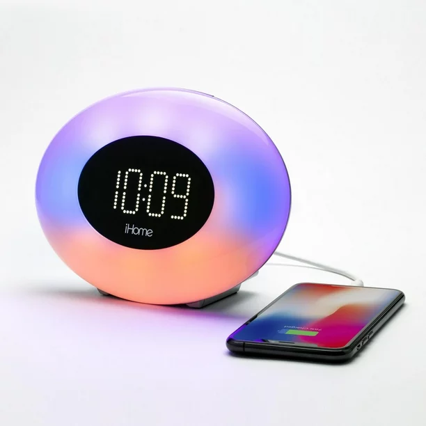 iHome Enceinte Bluetooth à couleurs changeantes iHome Enceinte Bluetooth à couleurs changeantes