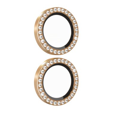 Kate Spade | Aluminum Ring iPhone 17 Lens Protectors - Set In Stone Gold | KS057392