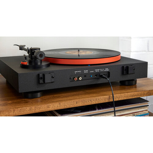 JBL | Spinner BT Manual Two-Speed Turntable with Bluetooth - Black | JBLSPINNERBTBLKAM
