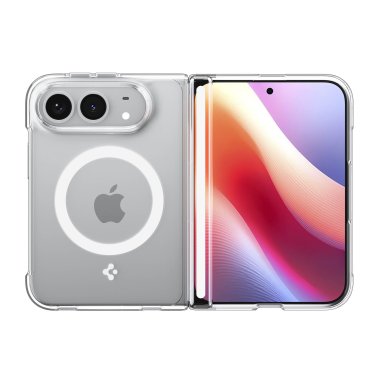 Spigen | Crystal Hybrid Pro MagFit iPhone Duo - Clear/White | ACS11697