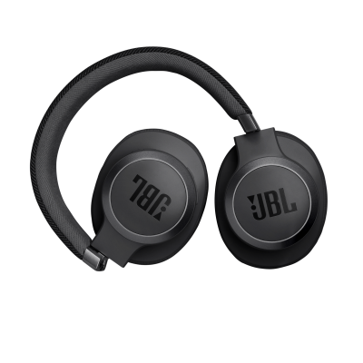 JBL | Live 770NC Wireless Over-Ear True Adaptive Headphones - Black | JBLLIVE770NCBLKAM