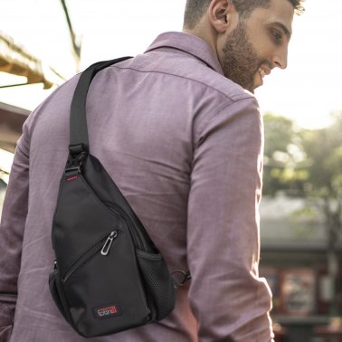 Totinit | Trifecta Mobile Packer RFID/Bottle Holder/Locking Zippers - Black | 9990-TOTHEI