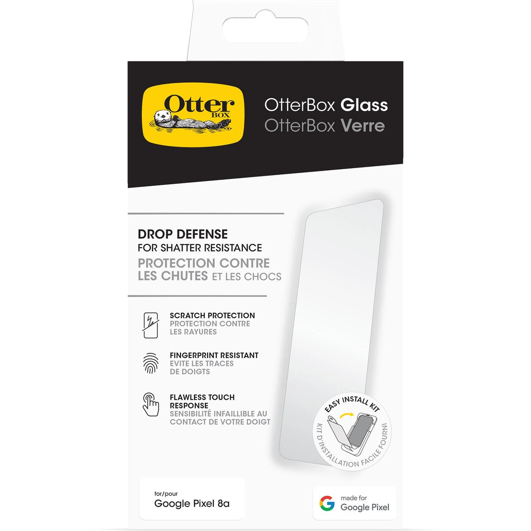 Otterbox | Glass Screen Protector for Google Pixel 8a - Clear NR | 77-95201