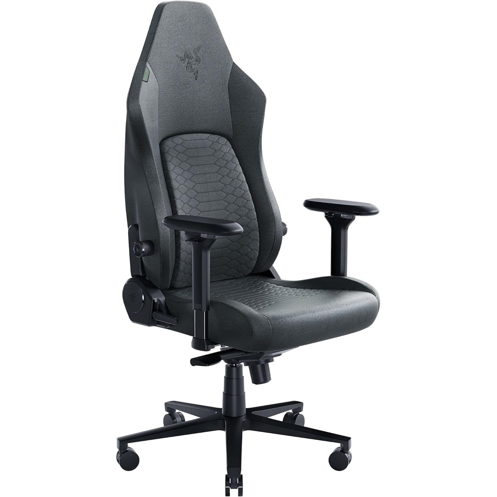 Razer | Iskur V2 Gaming Chair w/ Adaptive Lumbar Support - Dark Gr