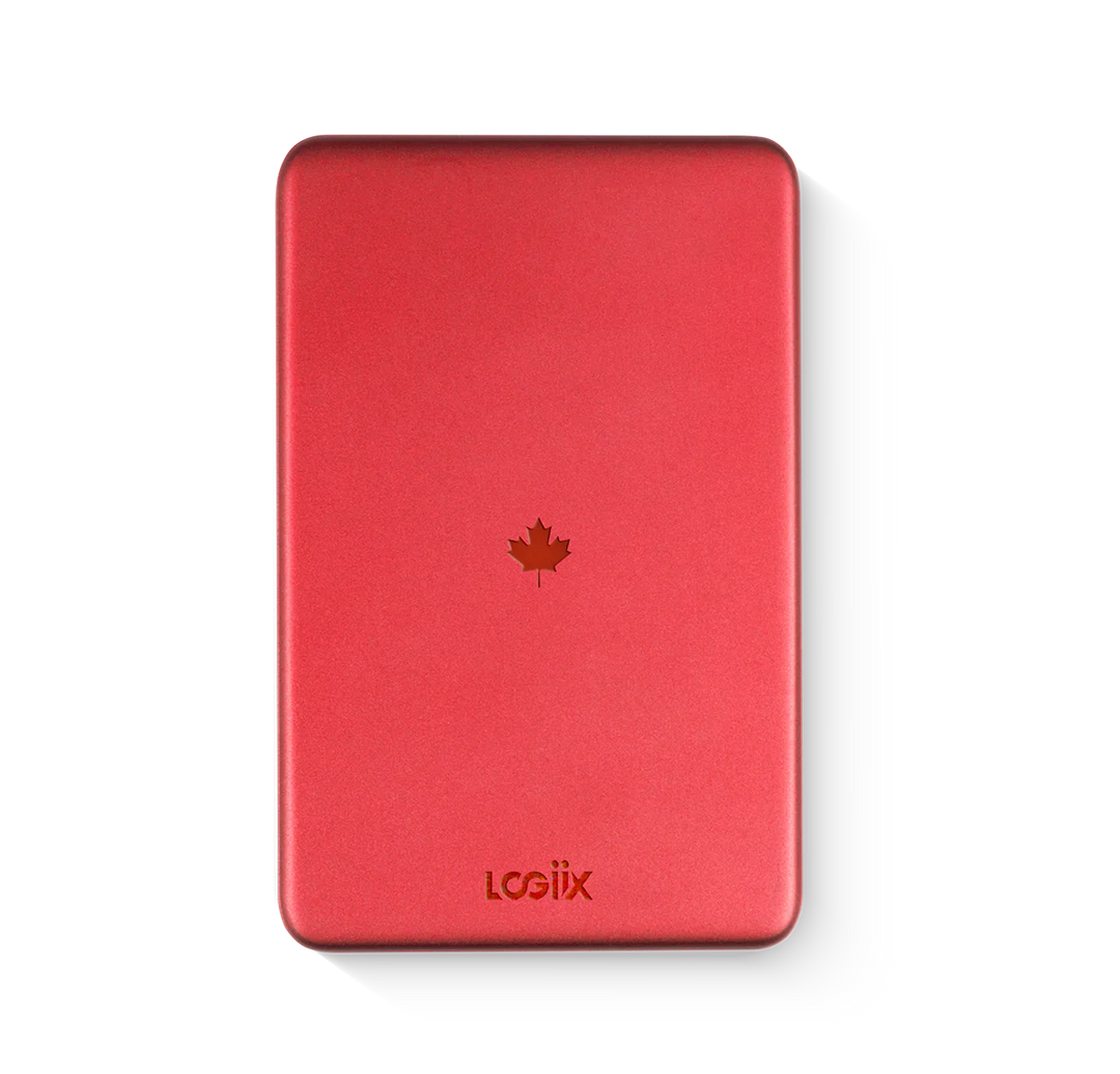 LOGiiX | Piston Power 5000 mAh Slim Mag Special Edition - Canada Red | LGX-13950