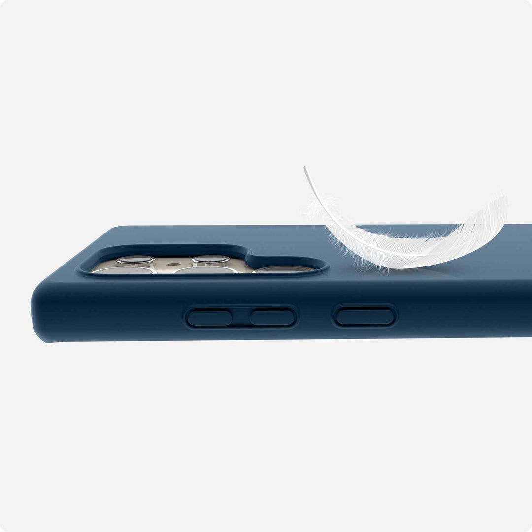 Avana | Velvet Case w/MagSafe Samsung Galaxy S24 Ultra - Dark Blue | 120-8087