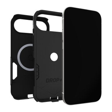 OtterBox | Commuter w/MagSafe iPhone 17 Air + Camera Control Case - Black | 77-98309