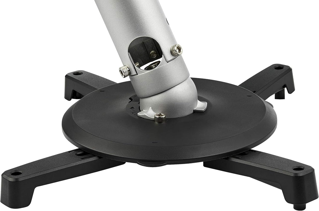 StarTech | Universal Ceiling Projector Mount Heavy Duty Height Adjustable/Extendable Pole Mount 5-22.7" from Ceiling - 33lb (15kg) | PROJCEILMNT2