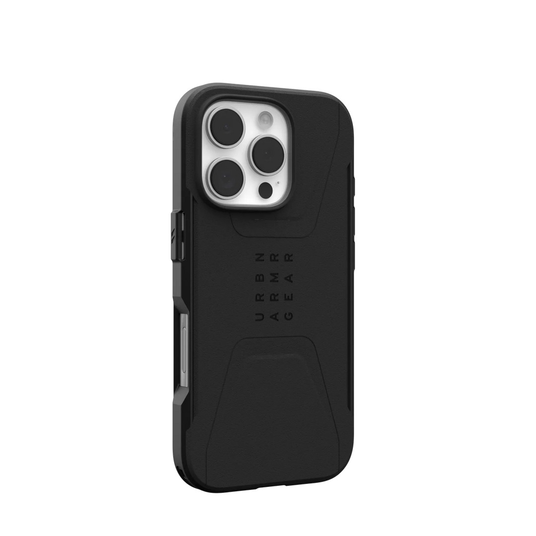 /// UAG | Civilian MagSafe Case iPhone 16 Pro - Black | 15-13191