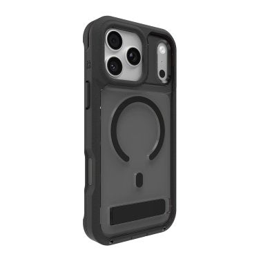 ZAGG | Graphene Rainier Snap Kickstand Case iPhone 17 Pro Max - Smoke Black | 702320850