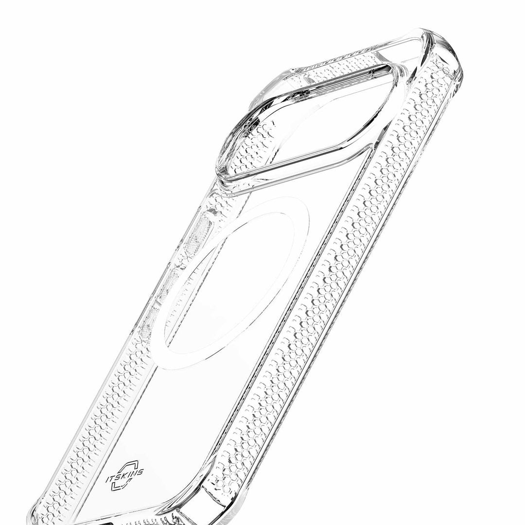 ITSKINS | Hybrid_R Case w/MagSafe for Google Pixel 10/10 Pro - Clear | GGXPHMACRTRSP