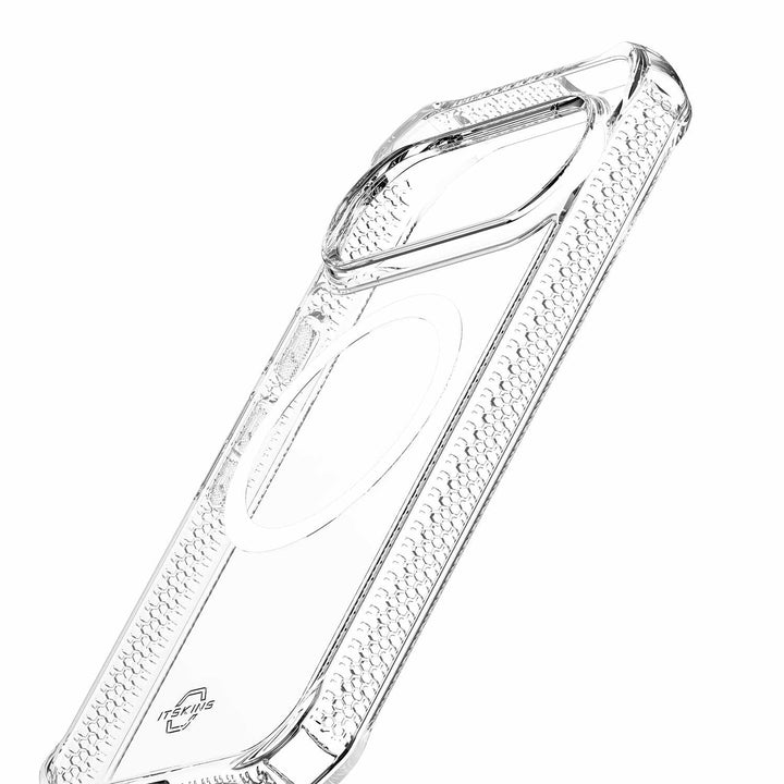 ITSKINS | Hybrid_R Case w/MagSafe for Google Pixel 10/10 Pro - Clear | GGXPHMACRTRSP