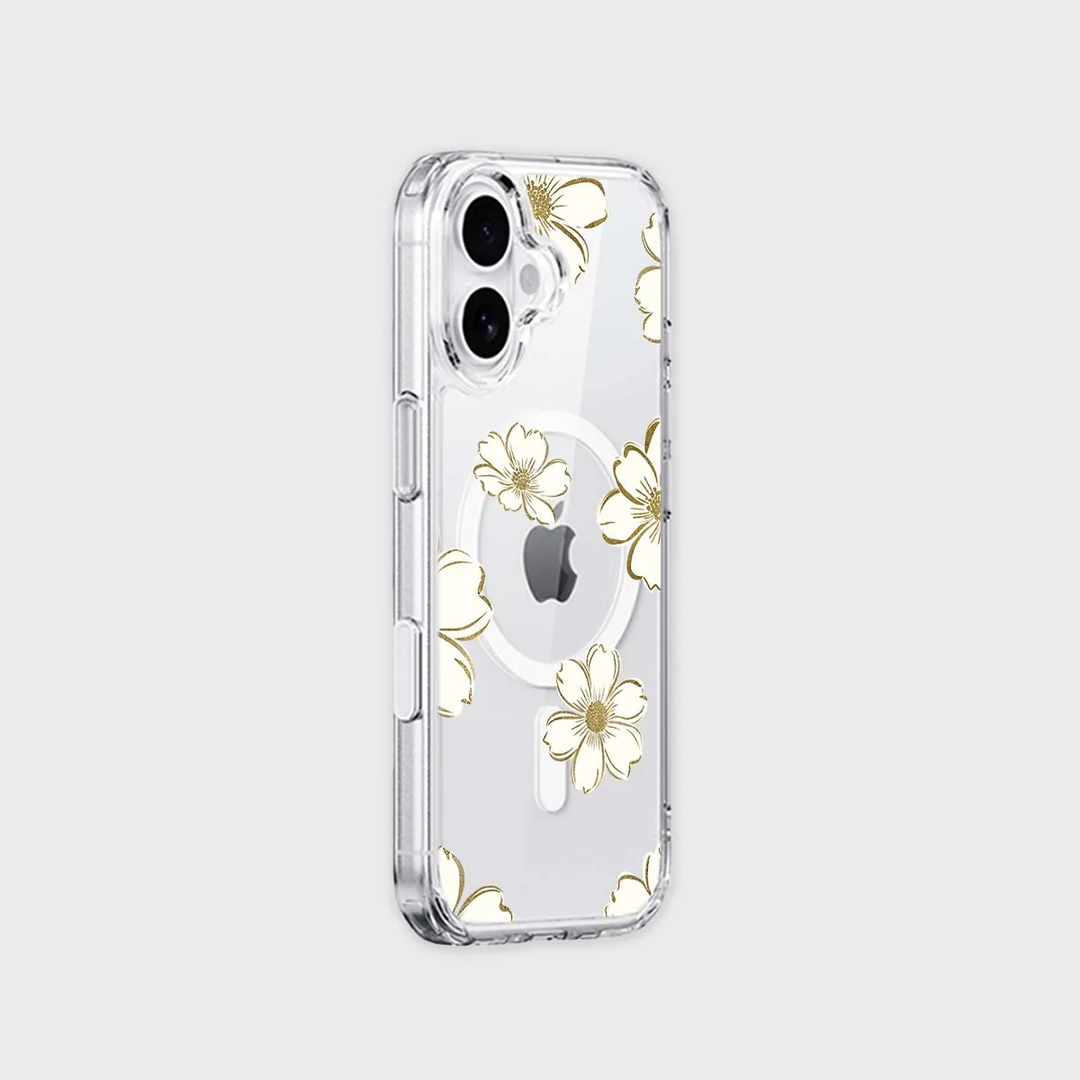 Caseco | Gold Floral iPhone 17 - Floral | ED24E5-GD