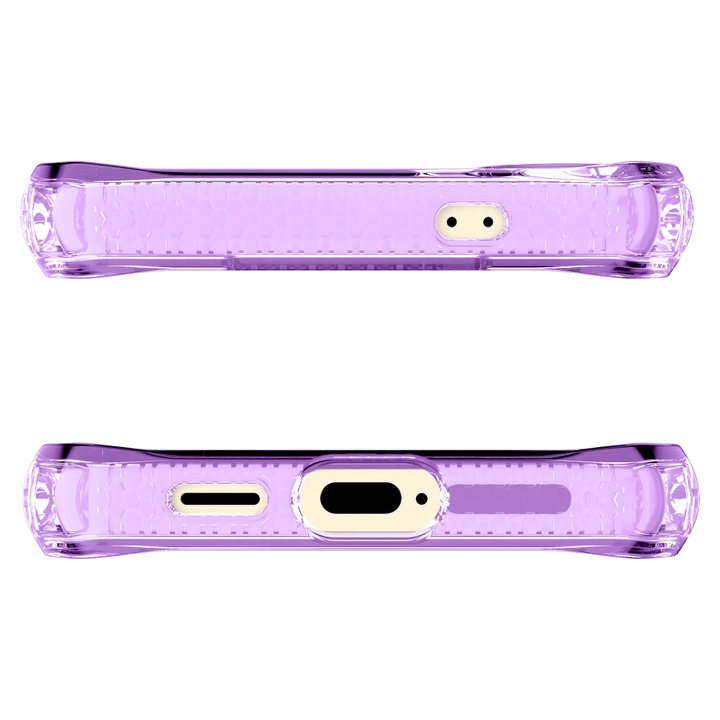 ITSKINS | Spectrum_R Clear Case Light for Samsung Galaxy S25 - Purple | 120-9158