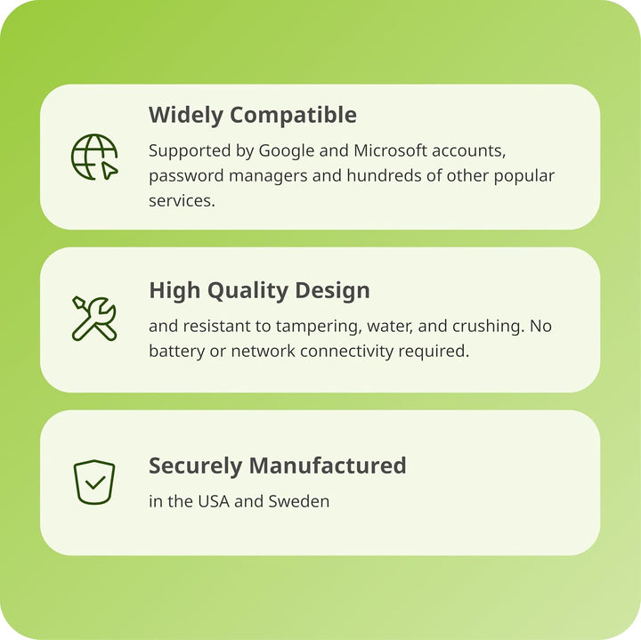 Yubico | YubiKey 5 NFC Multi-Factor Authentication - Black | 8880001002