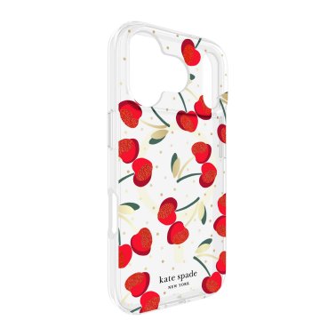 Kate Spade | Protective MagSafe iPhone 17 Pro Case - Cherry Dot | KS057316