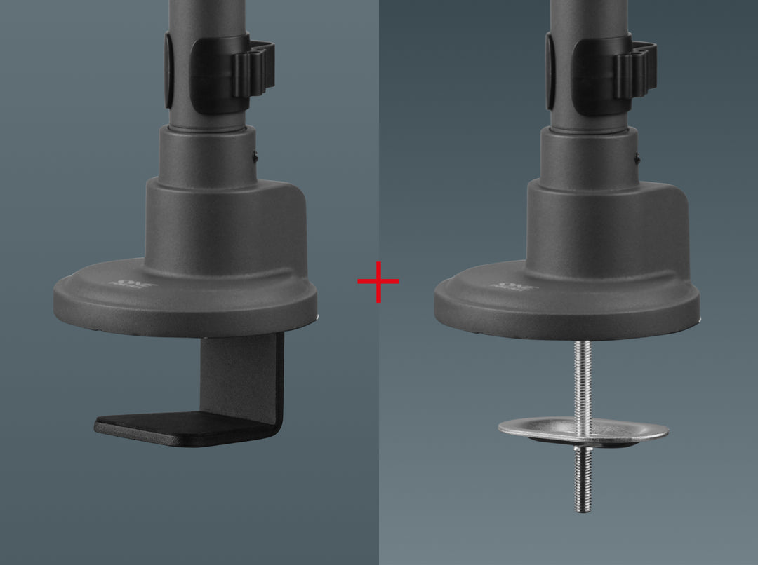 One For All | Titanium Single Monitor Arm - Dynamic 17" to 50"  20KG | DM5110