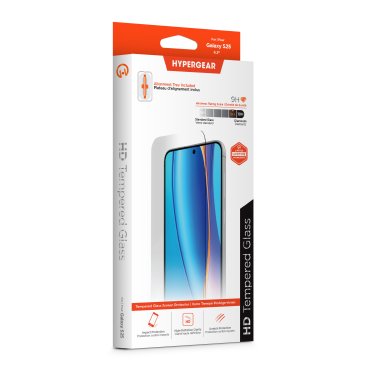 HyperGear | HD Tempered Glass Screen Protector w/ Easy Installation Applicator Tray Samsung Galaxy S25 / S24 | 16267