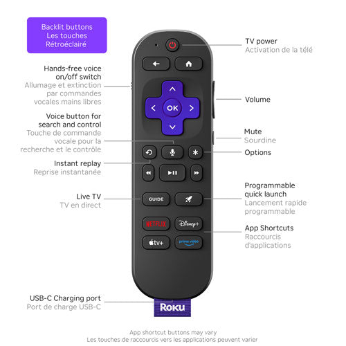 Roku | Ultra 2024 4K HDR Media Streamer with Voice Remote Pro - Black | 4850CA