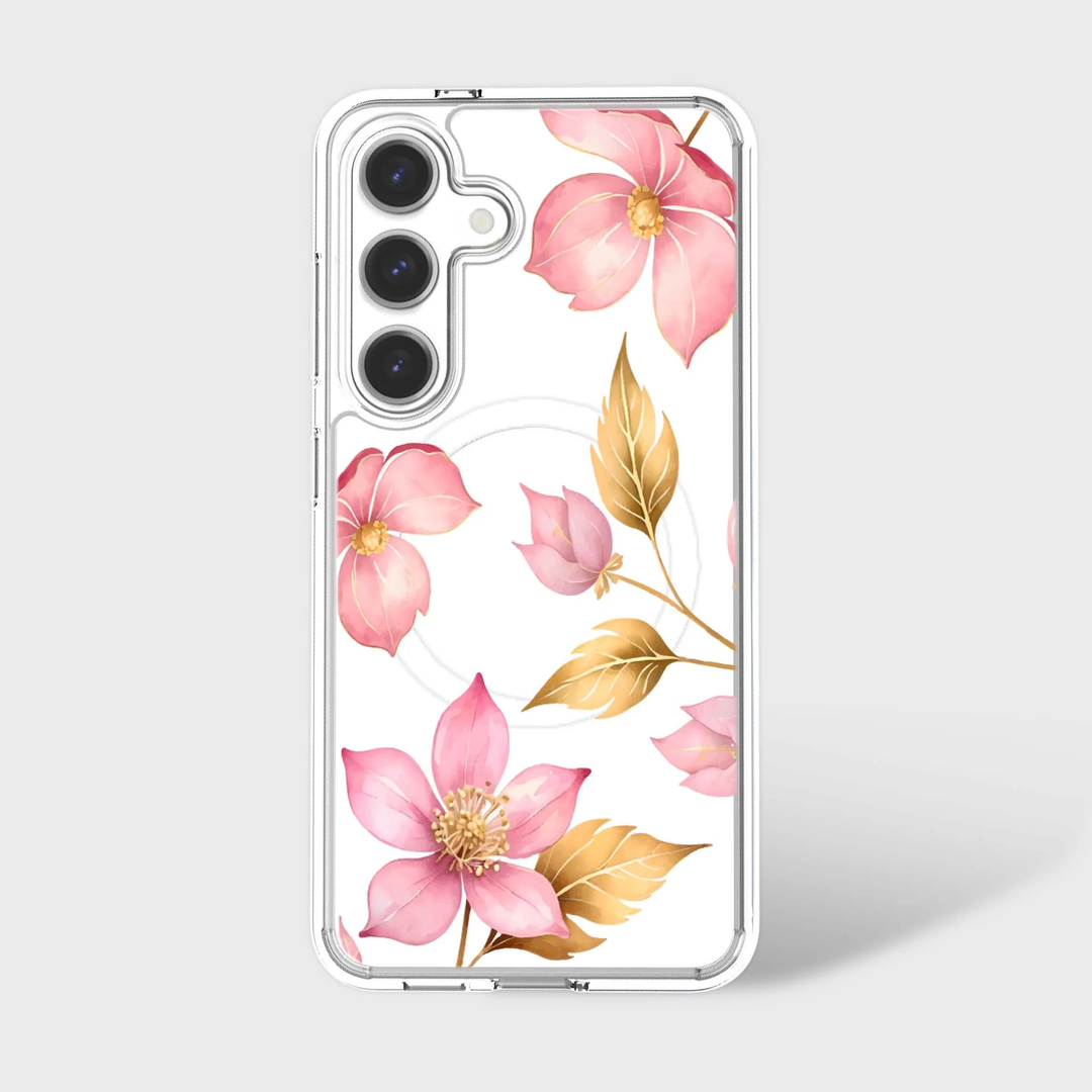 Caseco | Case for Samsung S26 -  Pink Wildflower | ED24F3-PK