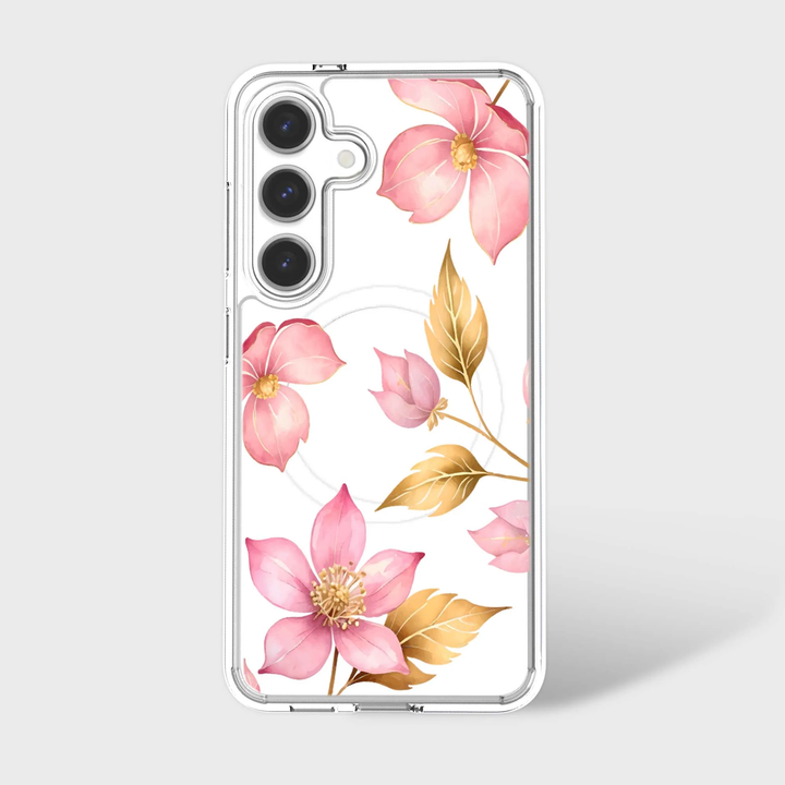 Caseco | Case for Samsung S26 -  Pink Wildflower | ED24F3-PK
