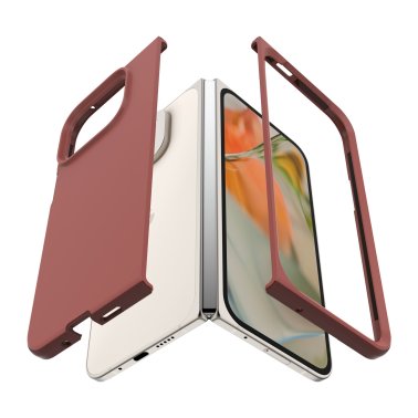 OtterBox | Thin Flex Series Case Google Pixel 9 Pro Fold - Red Clay | 15-13338