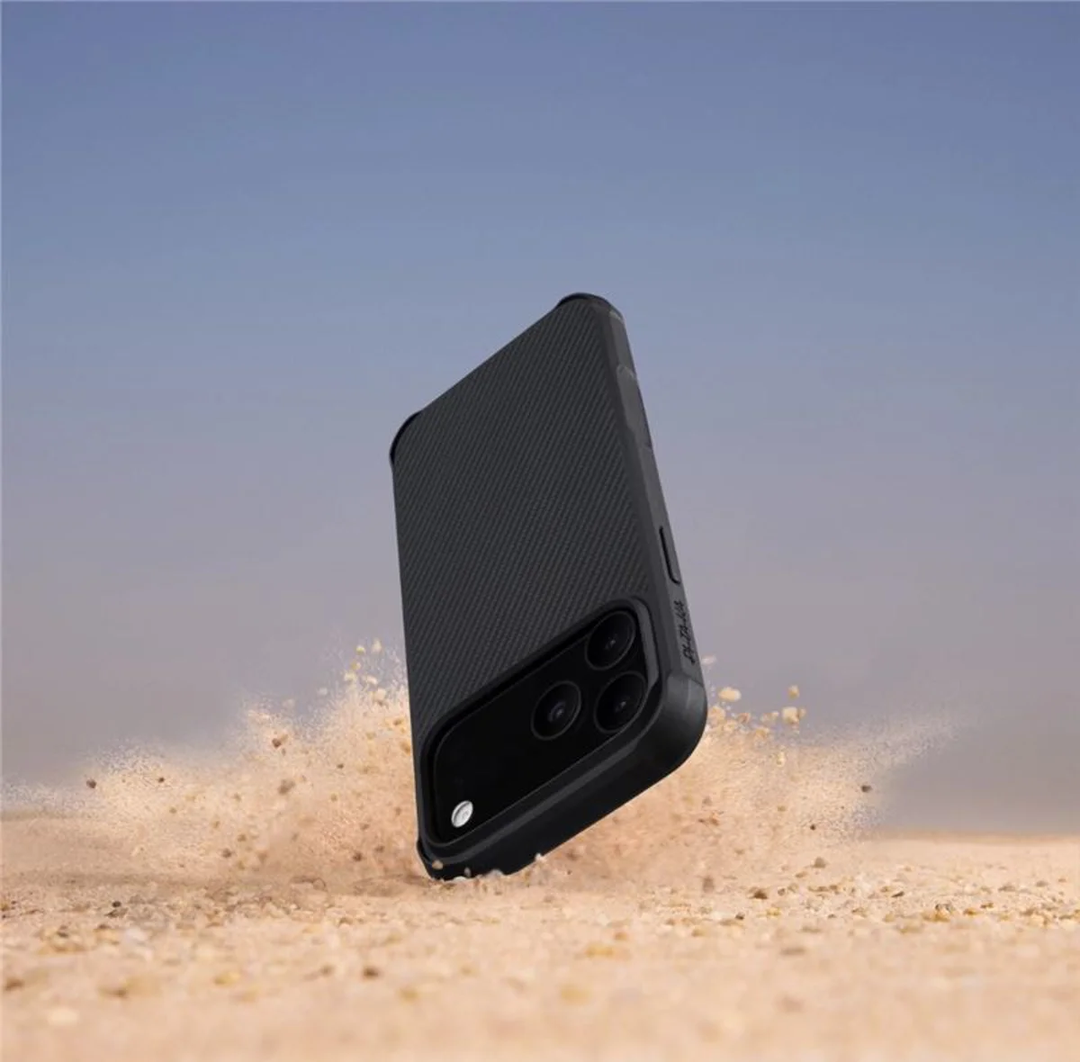 Pitaka | Aramid Pro Guard Case For iPhone 17 Pro Max - Black/Grey | KI1701MGPM