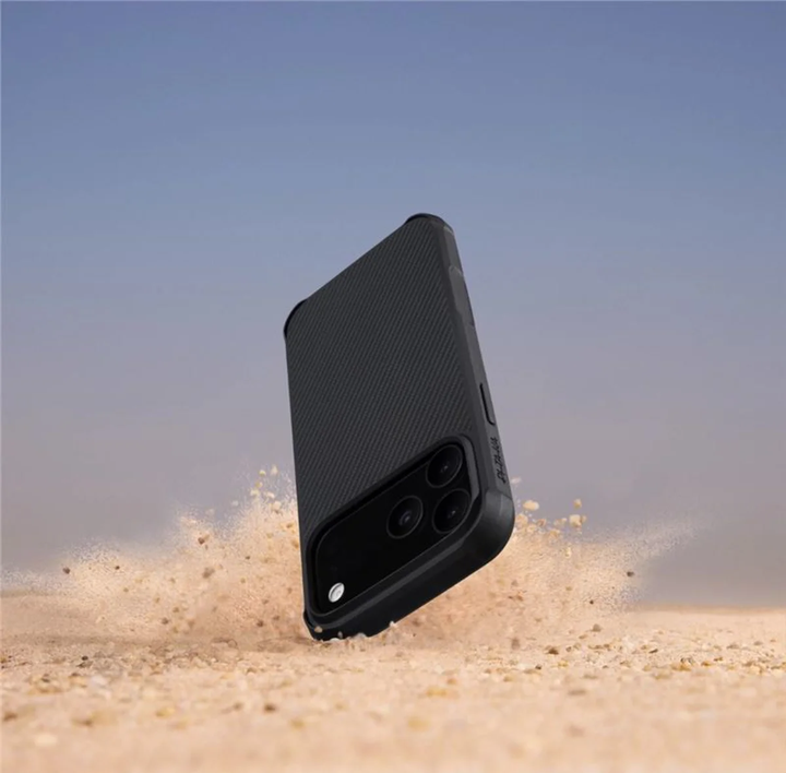 Pitaka | Aramid Pro Guard Case For iPhone 17 Pro Max - Black/Grey | KI1701MGPM