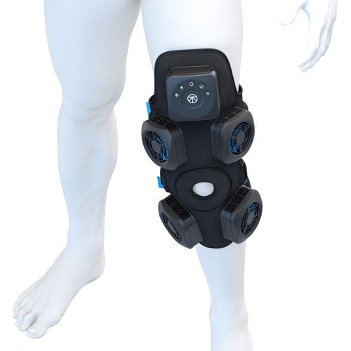 Therabody | RecoveryTherm Hot & Cold Vibration Knee | TB03821-01