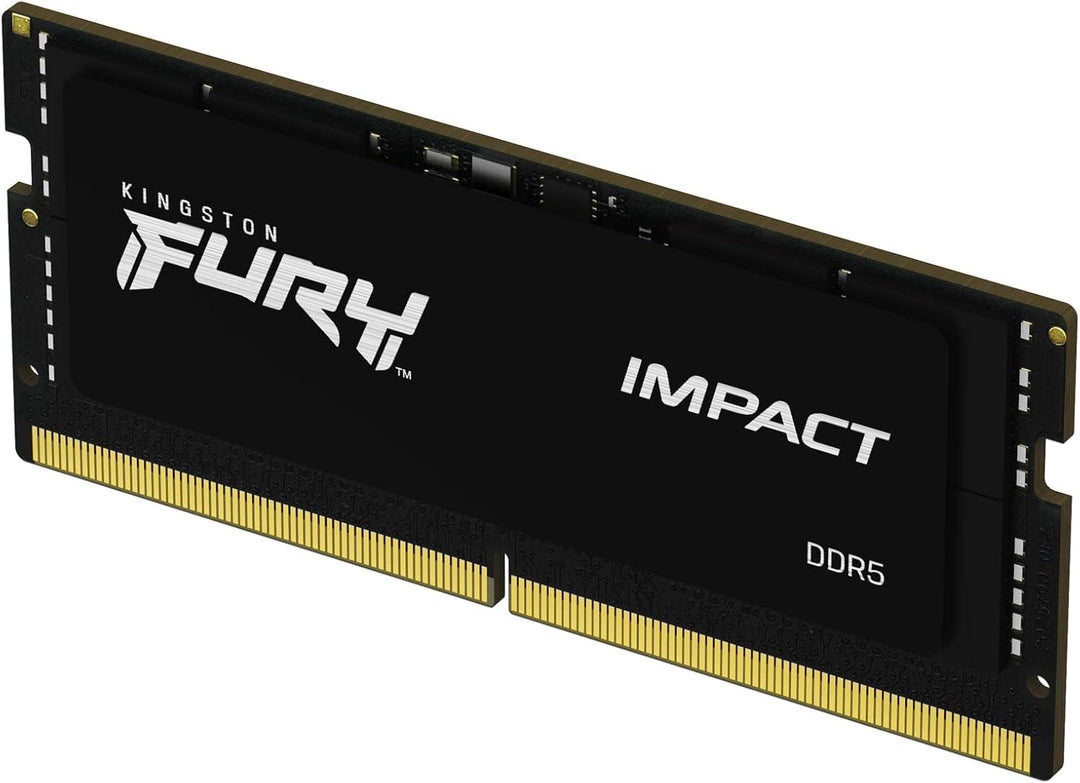 Kingston | FURY Impact 32GB DDR5 SDRAM Memory Module - Black | KF556S40IB-32