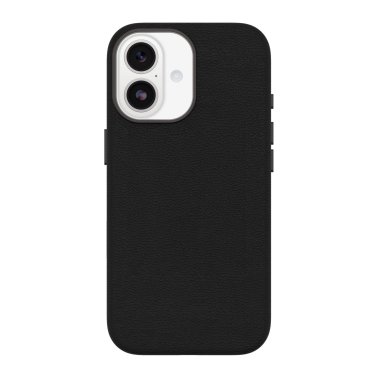 OtterBox | Symmetry Cactus Leather w/MagSafe iPhone 17 + Camera Control Case - Noir Ash | 77-99012