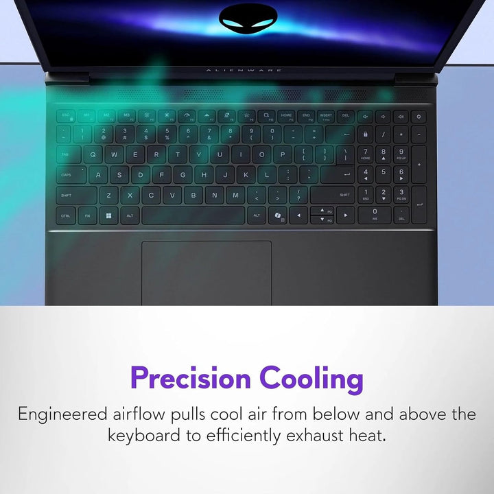 Alienware | 15 Gaming Laptop 15.3" WUXGA 1920x1200 165Hz 16GB DDR5 512GB Core 7 processor (Series 2) 240H W11 Home 1YR
