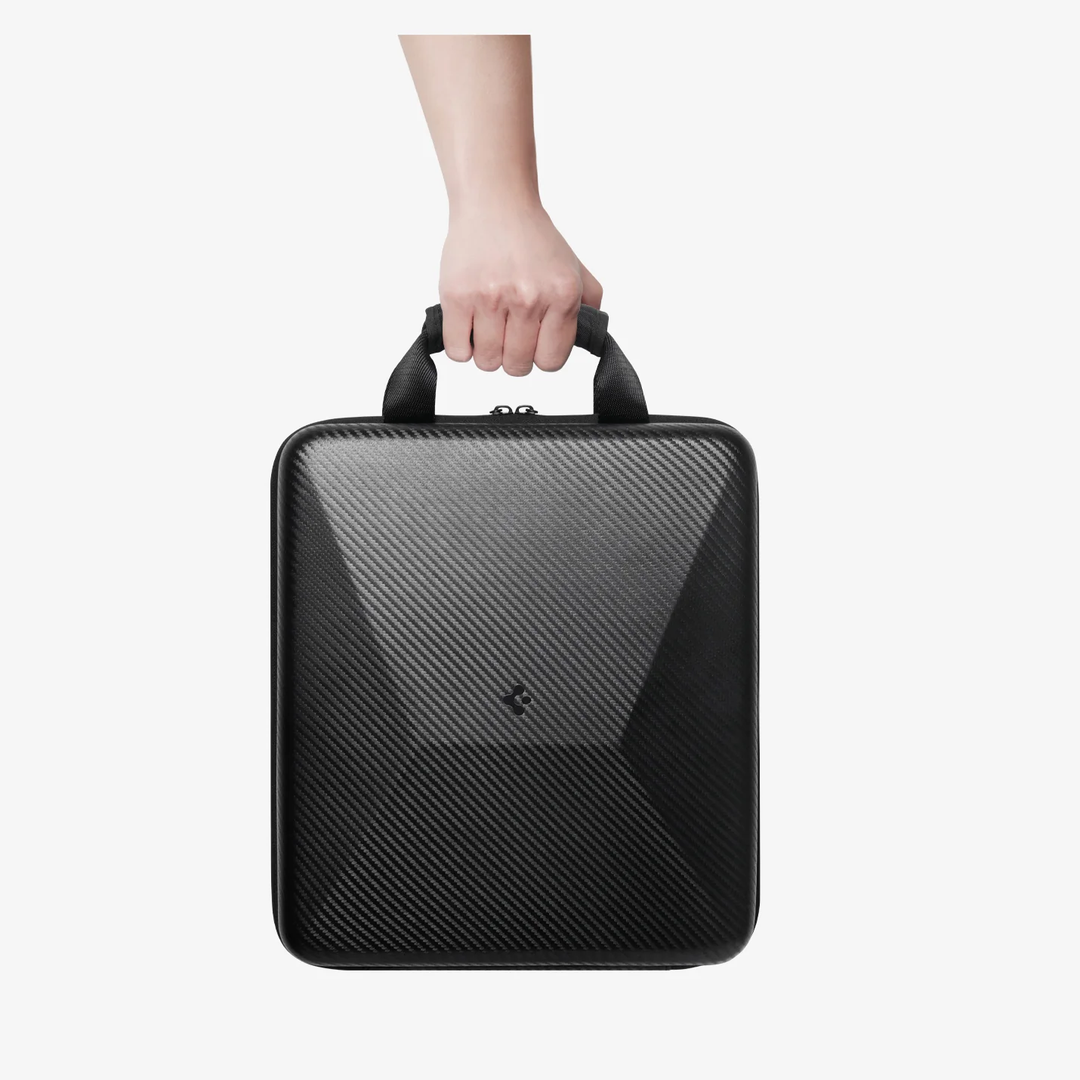 Spigen | Mini Spigen SpaceX Carrying Case - Carbon | AFA09372