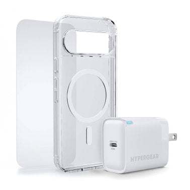 HyperGear | Bundle for Google Pixel 11 Pro XL 30W Hub, Glass, Case w/ Magsafe | 16679