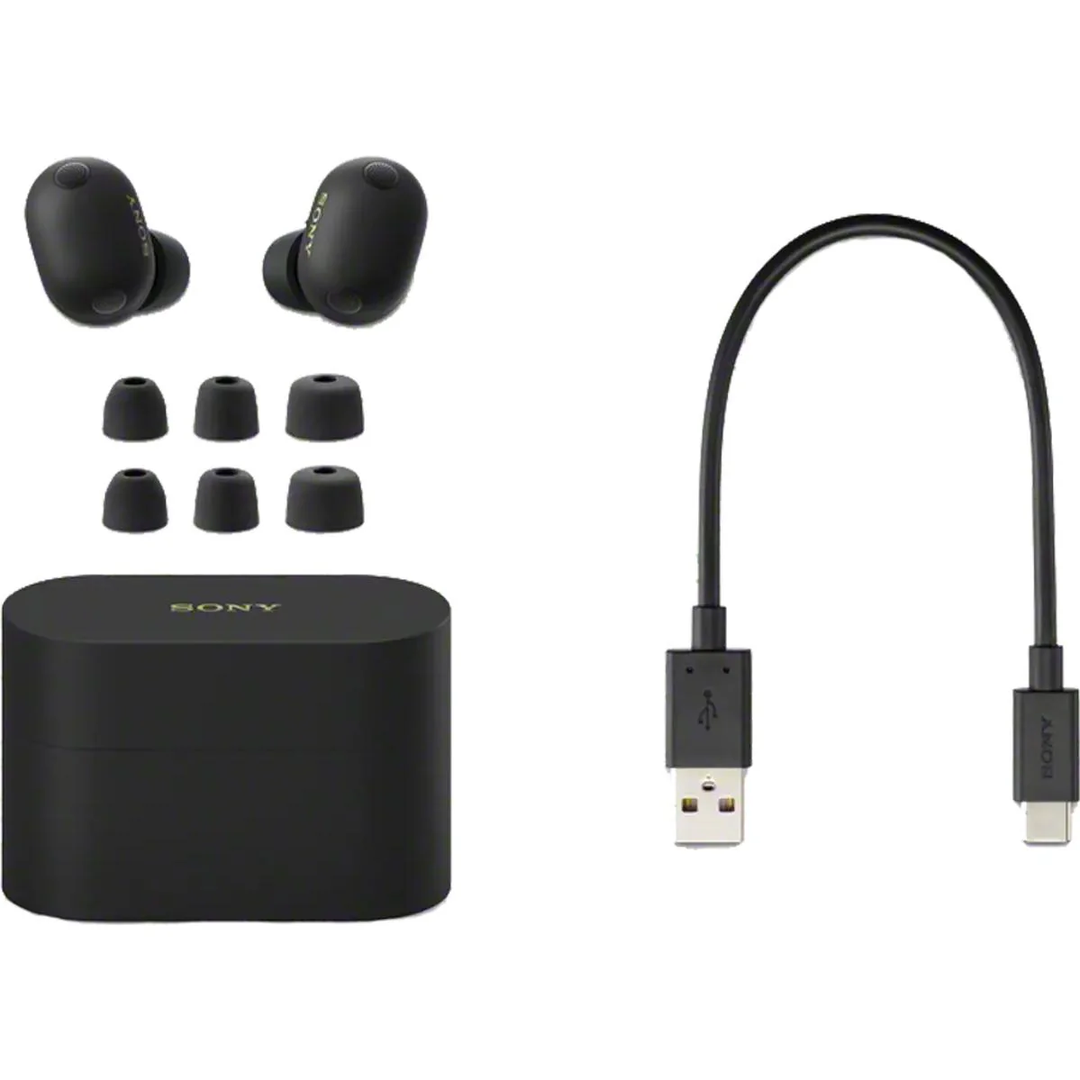 Sony | In-Ear Noise Cancelling True Wireless Earbuds - Black | WF-1000XM6
