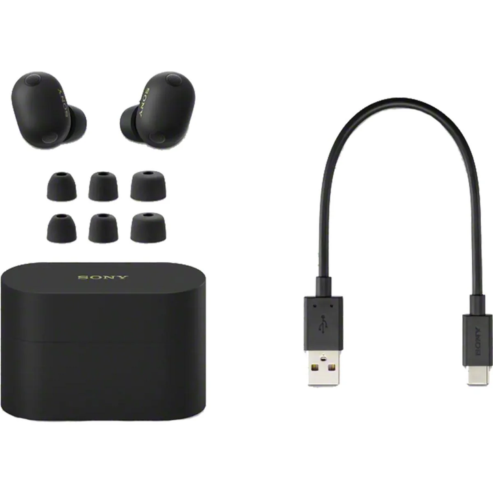 Sony | In-Ear Noise Cancelling True Wireless Earbuds - Black | WF-1000XM6