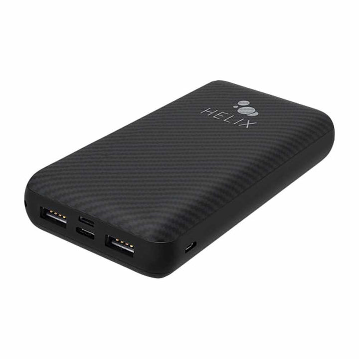 Helix | TurboVolt+ Power Bank with USB-A and USB-C Ports 20000 mAh - Black | ETHPB20N
