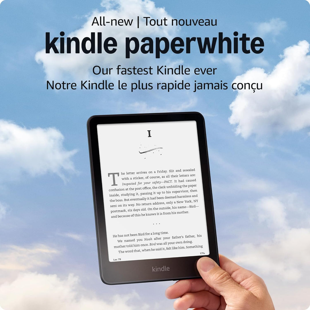 Amazon | Kindle Paperwhite 16 GB Glare-free 7" Display - Black | B0CFPWLGF2