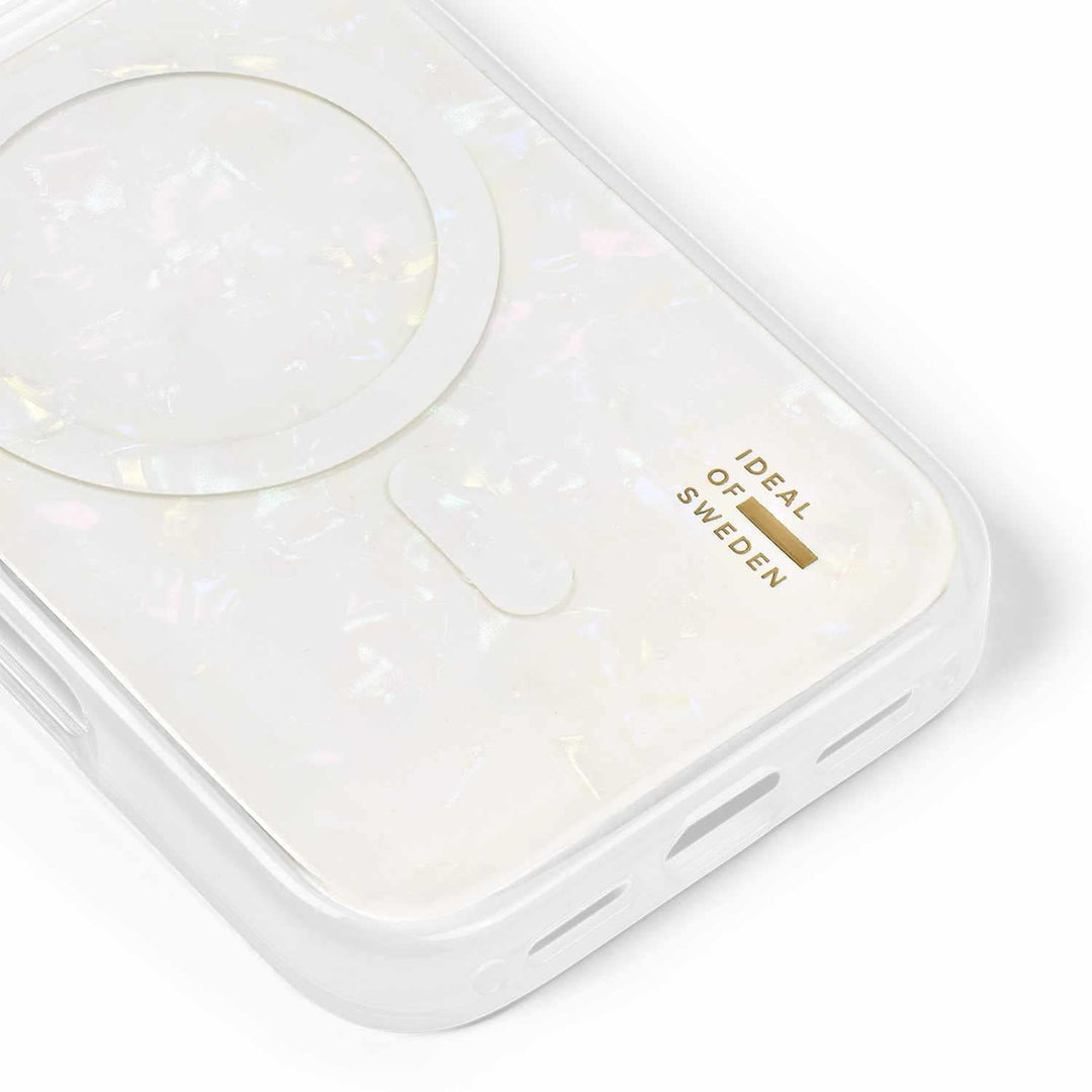 Ideal of Sweden | Pearlised MagSafe Case iPhone 17 Pro - White | IDPLCMSI2561P10
