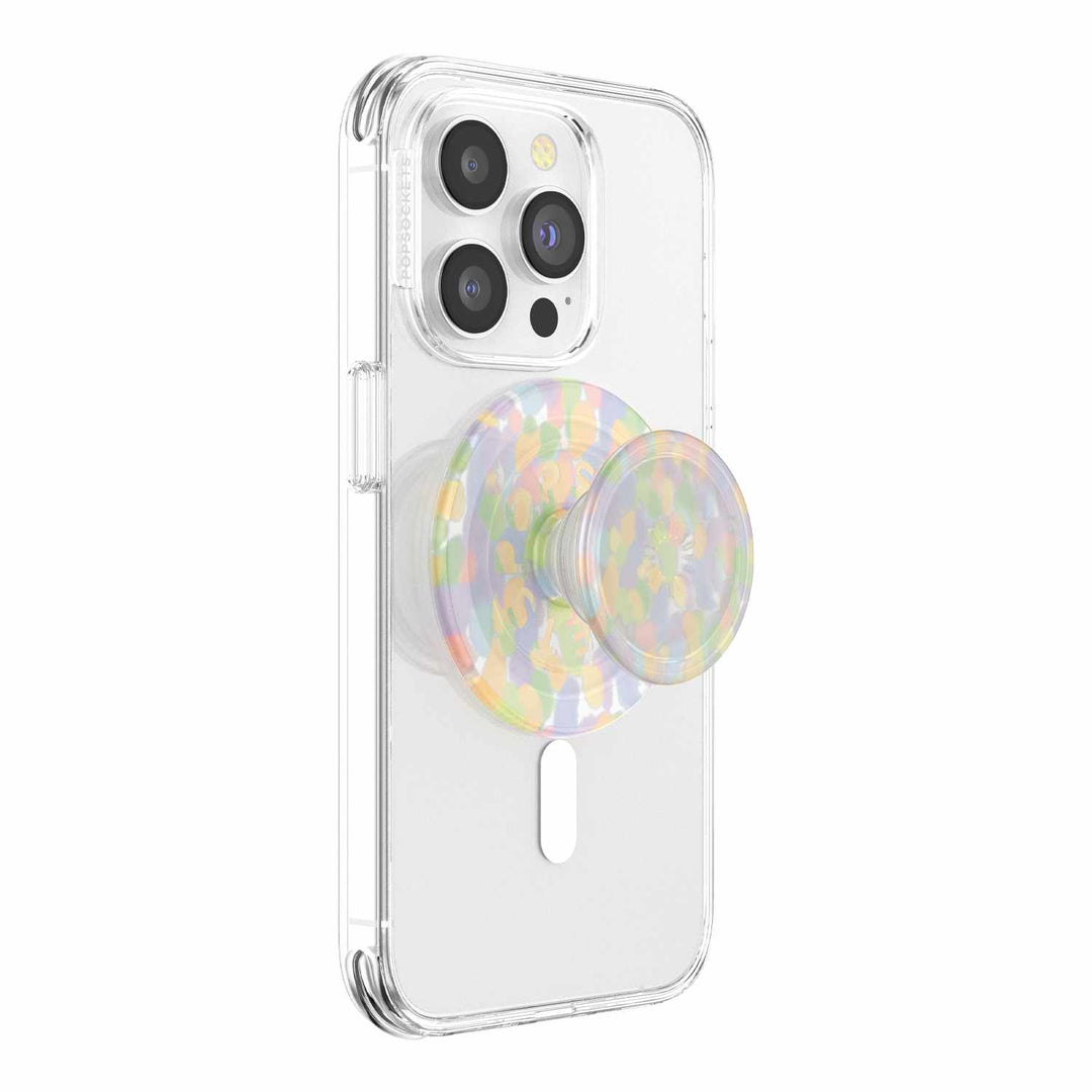 PopSockets | PopGrip for MagSafe Round - Rainbow Glass | 123-0468