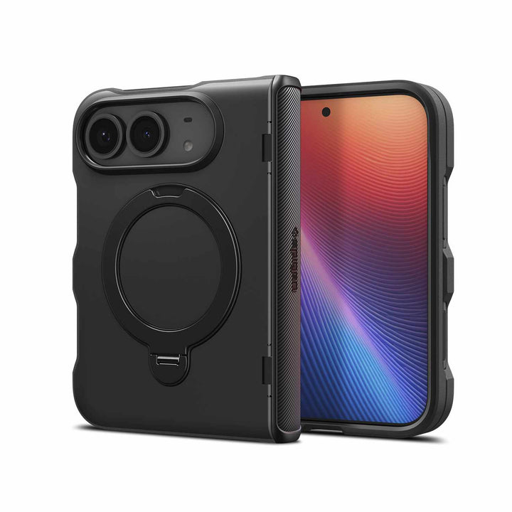 Spigen | Slim Armor Pro S Mag Fit iPhone Duo Case - Black | ACS11780